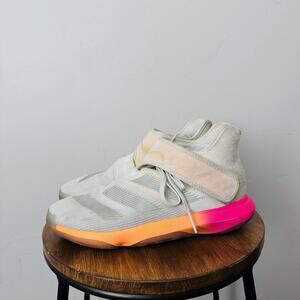 Adidas Harden B/E 3 White And Pink Sneaker Men’s Size 6.5